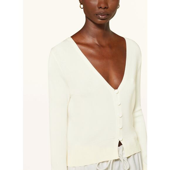 Proenza Schouler Addie Cardigan Ivory - S - Picture 4 of 5